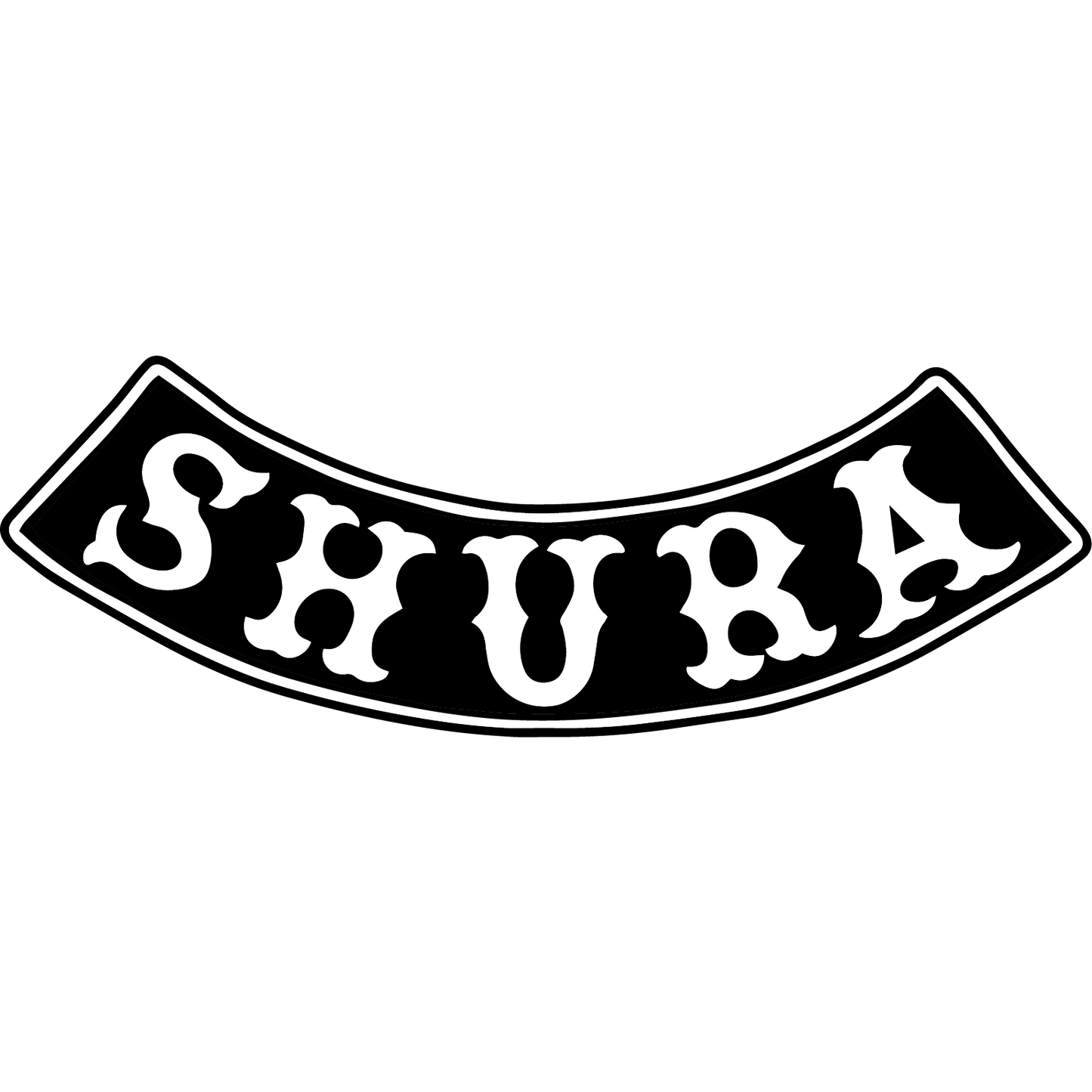 Black Sticker